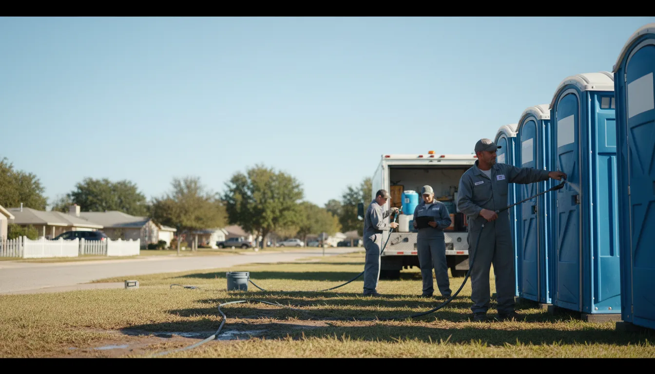 Long-Term Portable Toilet Rental in Nickerson, NE near me